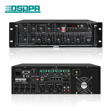 4x4 Matrix Mixer Amplifier with USB and remote paging MP906 MP912